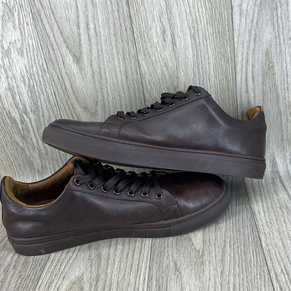 Thursday Boot Company Brown Leather Sneakers - Picture 9 of 10